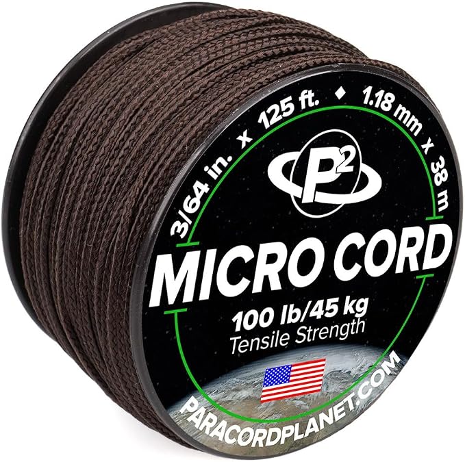 Paracord Planet Micro Paracord – Thin Braided Cord by ParacordPlanet