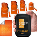 Frelaxy Emergency Blanket 2-Pack/4-Pack, Extra-Thick Extra-Large Space Blankets by Frelaxy