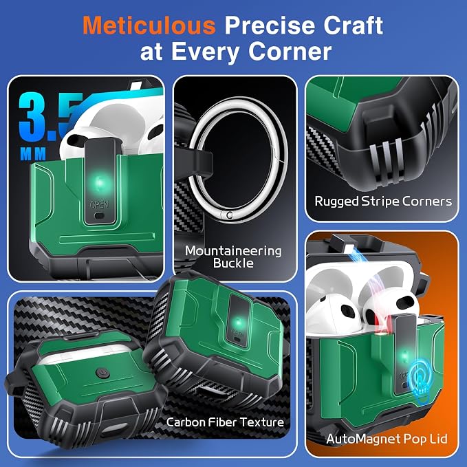 Armoured Heavy Duty for AirPods 3rd Generation Case - Image 4