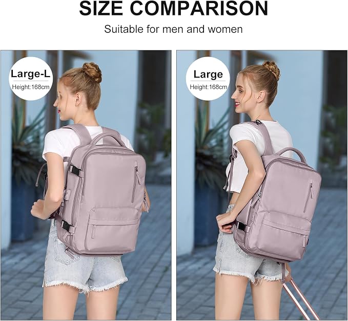 WONHOX Large Travel Backpack Carry on Flight Approved Laptop Work Business - Image 7