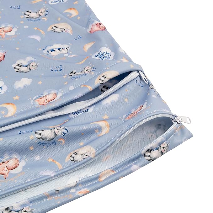 ALVA ALVABABY 2pcs Cloth Diaper Wet Dry Bags Waterproof Reusable - Image 5