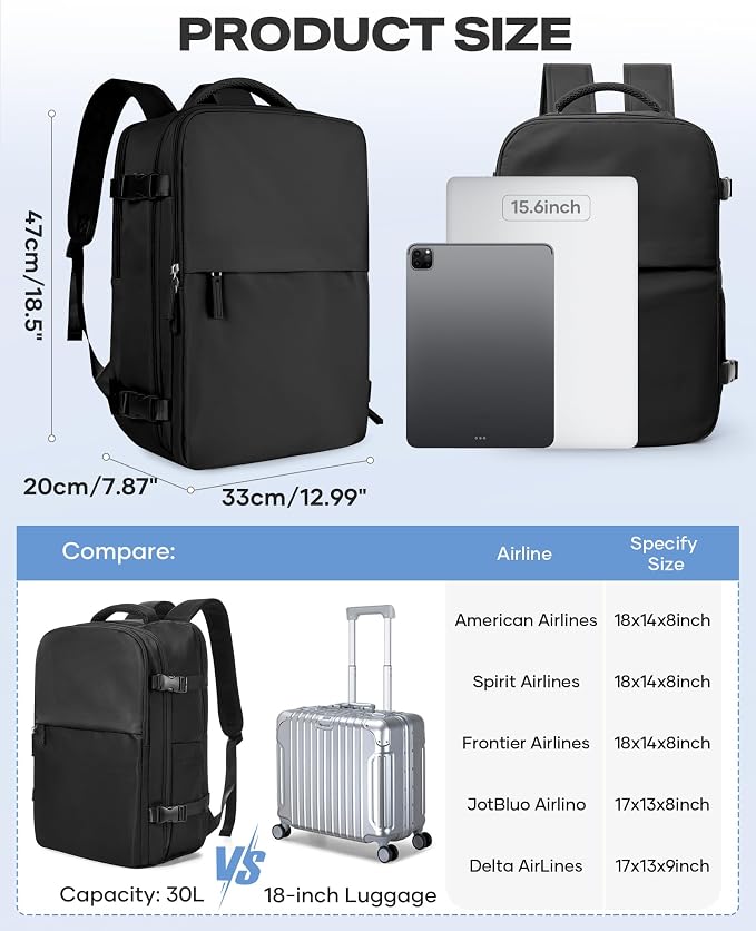 coofay Vacuum Backpack Travel - Image 5