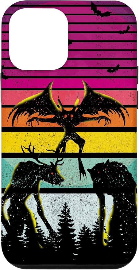 Cryptkin Cute Mothman Cryptid Map Case by Unknown