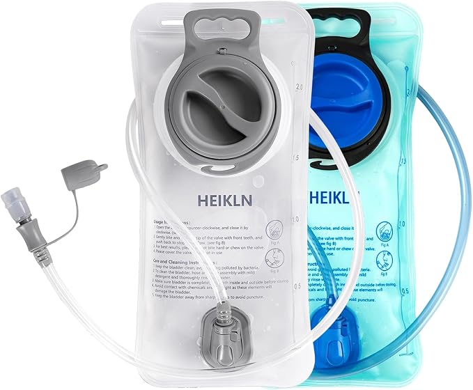 HEIKLN Hydration Bladder 1.5L-2L-2.5L-3L, Leak Proof Water Reservoir, BPA Free by HEIKLN