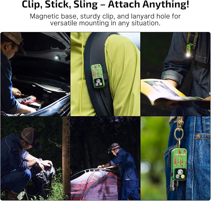 OLIGHT Oclip Pro EDC Flashlight Clip-on Light, Rechargeable 500 Lumens - Image 9