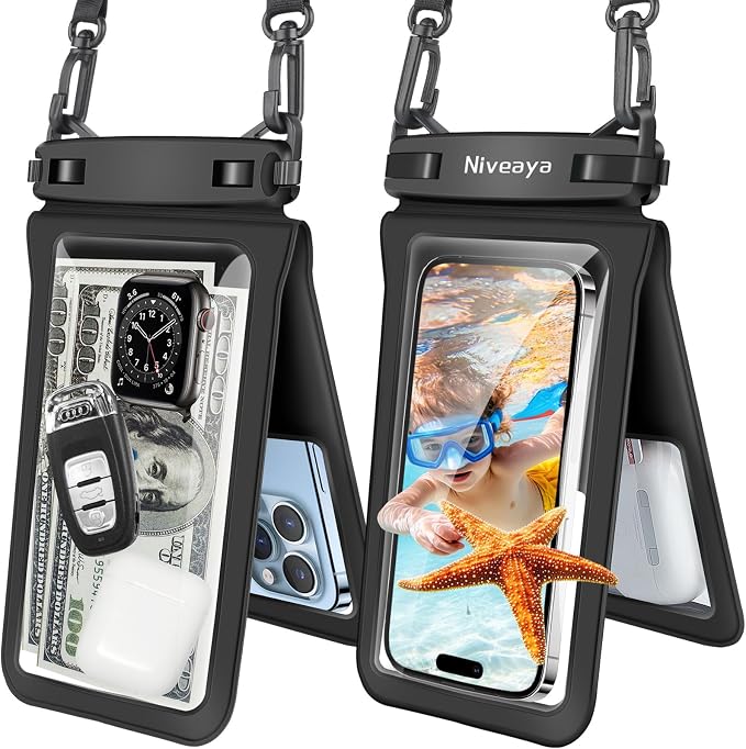 Niveaya Double Space Waterproof Phone Pouch by Niveaya