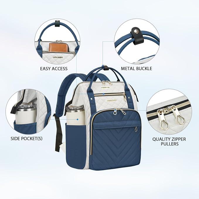 KROSER Laptop Backpack 17" Stylish Backpack Water Repellent College Casual - Image 3