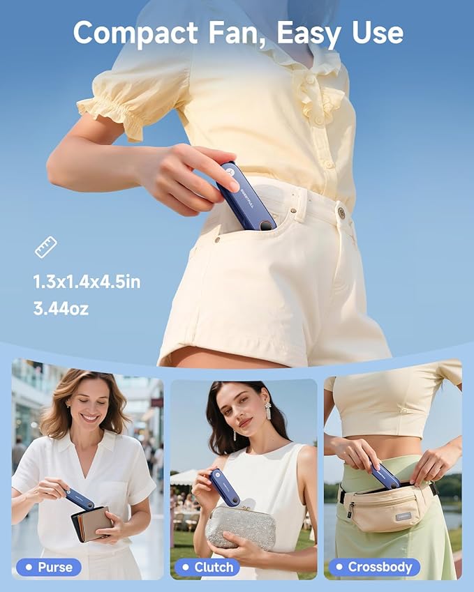 SWEETFULL Portable Handheld Mini Fan - Image 4