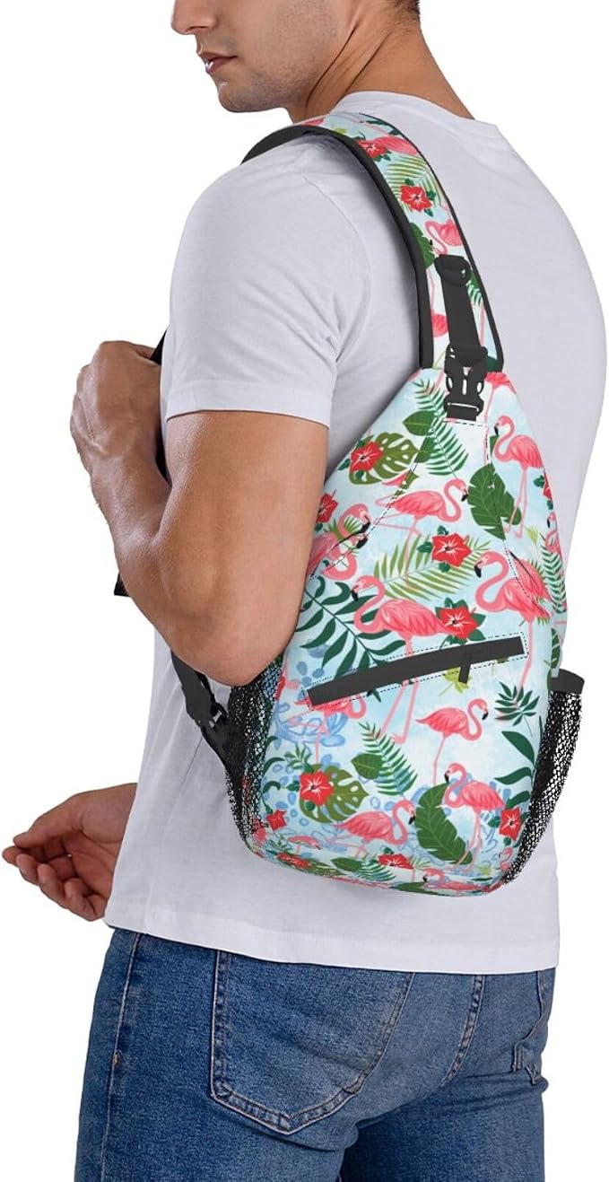 Sling Backpack For Men Hiking Daypack Crossbody Shoulder Bag Travel Chest Pack - Image 6