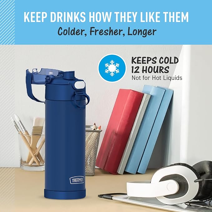 THERMOS FUNTAINER 16 Ounce Stainless Steel Vacuum Insulated Bottle - Image 5