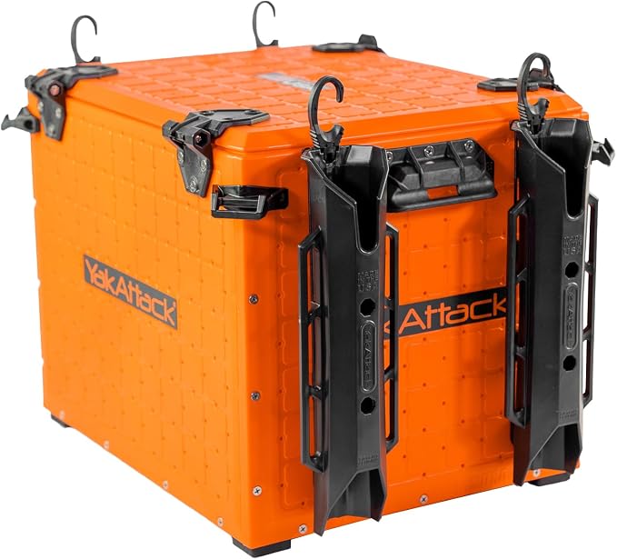 YakAttack BlackPak Pro 13" x 16" Kayak Fishing Crate by YakAttack