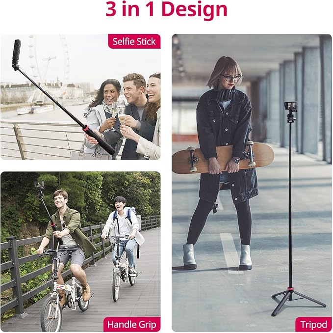 ULANZI MT-71 Tripod Selfie Stick & Vlog Handle - Image 7