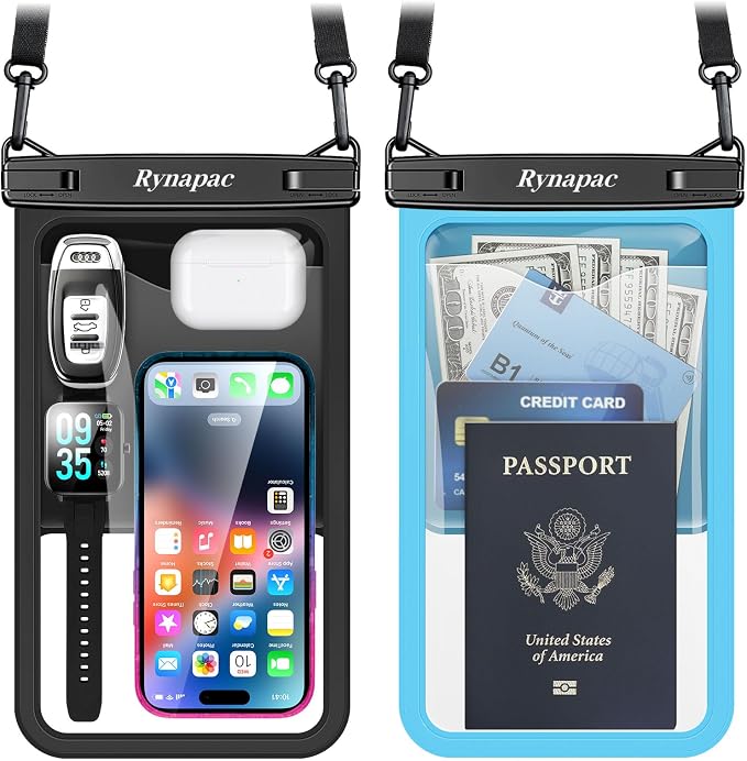 Rynapac [Up to 10" Large Waterproof Phone Pouch by Rynapac