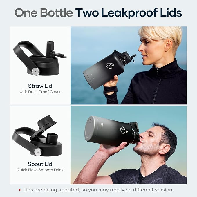 Insulated Water Bottle 64 oz - Image 3