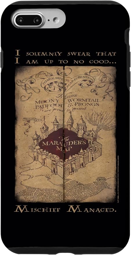 iPhone 7 Plus/8 Plus Harry Potter Marauder's Map Words Case by HarryPotter