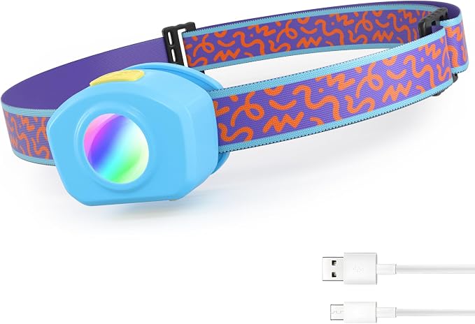 EverBrite LED Headlamp Rechargeable Kids Headlamp by EverBrite