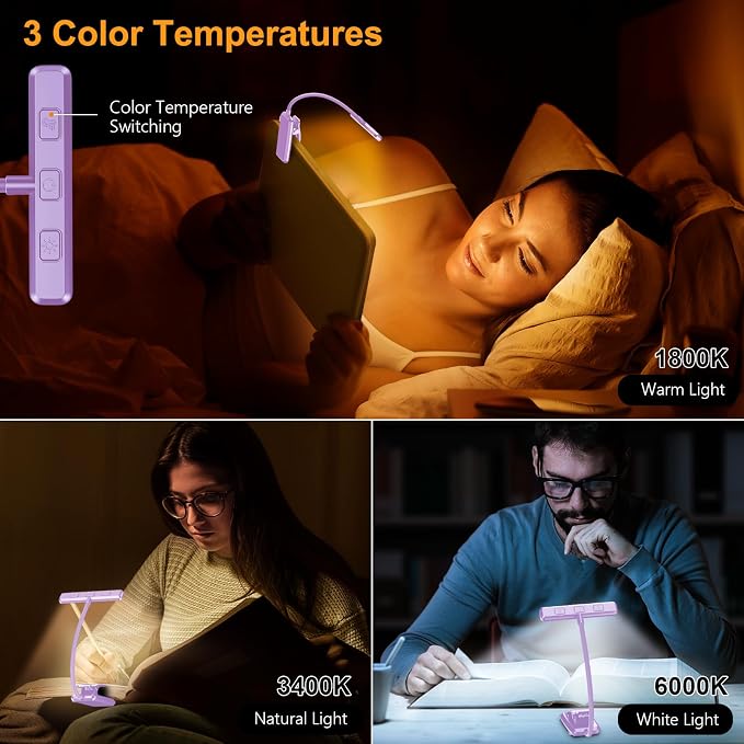 Gritin 19 LED Rechargeable Book Light - Image 3