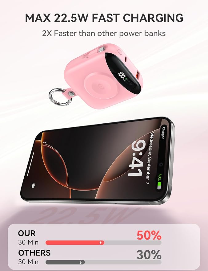 Portable Charger, 10000mAh 22.5W Fast Charging Power Bank - Image 4