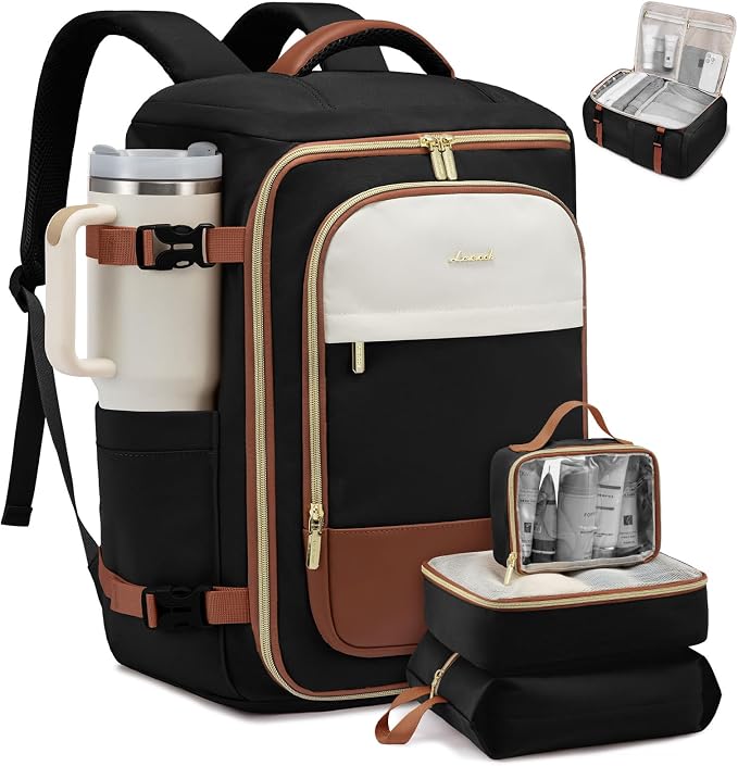 LOVEVOOK 50L Travel Backpack for Women, TSA Approved Carry On Backpack by LOVEVOOK
