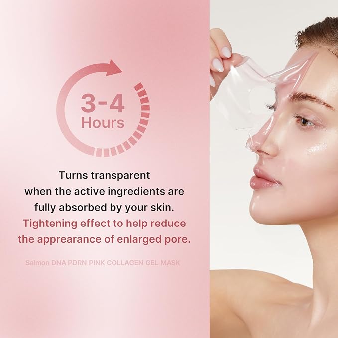 medicube Jelly Gel Mask with Salmon DNA PDRN Pink Collagen | Overnight Face Mask - Image 3