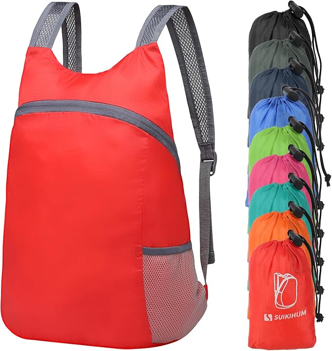 20L Ultra Hiking-Daypack Lightweight Foldable Travel Packable Backpack by SUIKIHUM