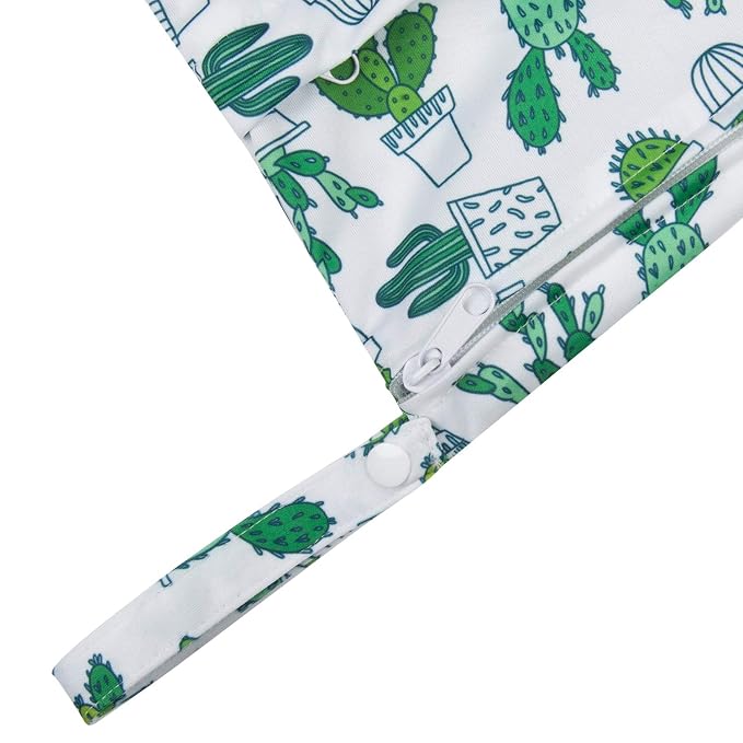 babygoal Wet Dry Bags for Baby Cloth Diapers, Washable Travel Bags, Gym Bag for - Image 8