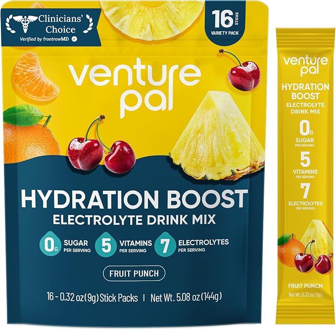 Venture Pal Sugar Free Electrolyte Powder Packets by VenturePal