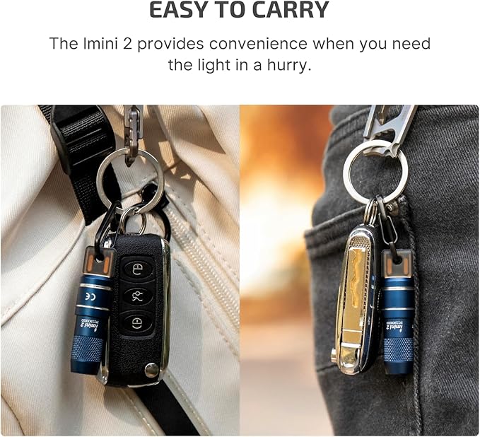 OLIGHT IMINI 2 EDC Rechargeable Keychain Flashlight, 50 Lumens Compact and - Image 6