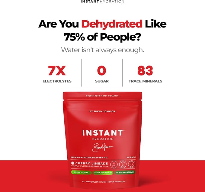 Instant Hydration Sugar Free Electrolytes Powder Packets - Image 2