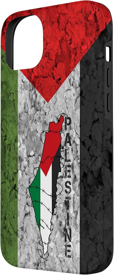 Kufiya PALESTINE Keffiyeh flag, Palestinian Map pattern Case - Image 2