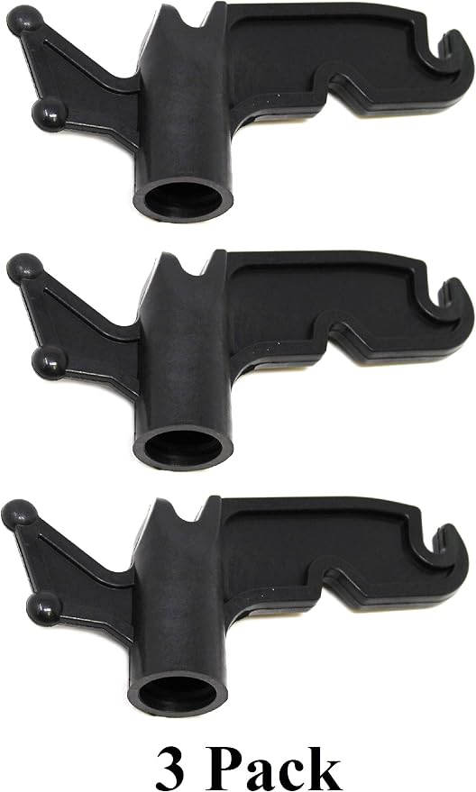 JSP Manufacturing Multi-Purpose Plastic Utility Hook Screw On Pole Attachment - Image 2