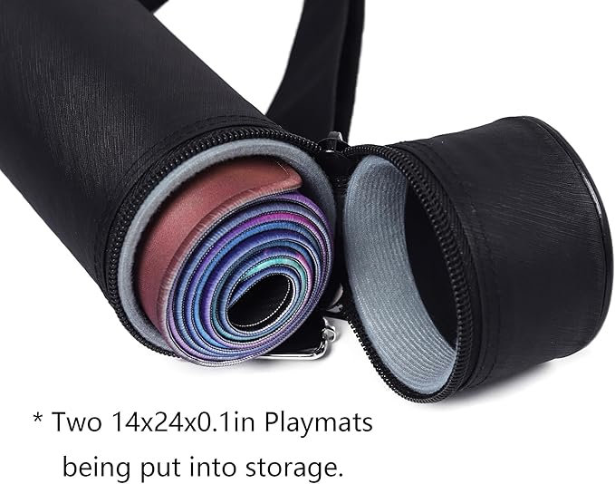 MTG Playmat Tube Storiage Bag Poster Map Storage Tube Hard Inner Heavy - Image 3