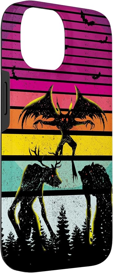 Cryptkin Cute Mothman Cryptid Map Case - Image 3