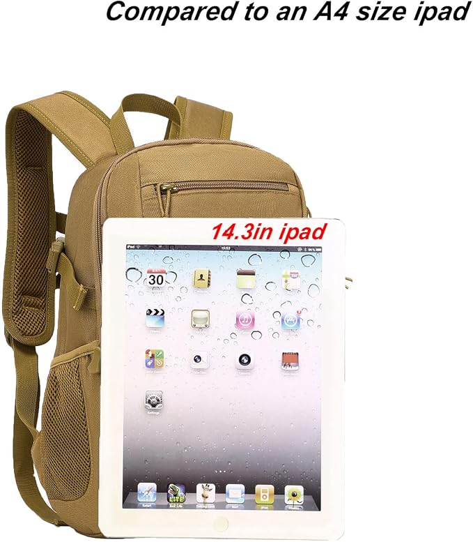 ArcEnCiel 10L/20L Mini X-Small Tactical Backpack MOLLE Daypack Gear Pack - Image 2