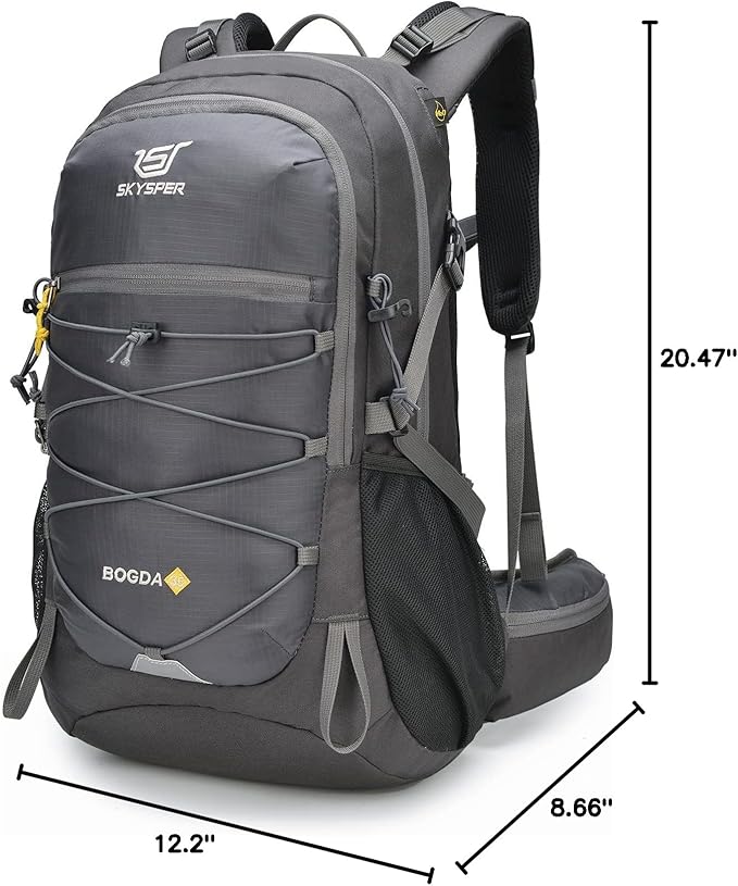 SKYSPER Hiking Backpack for Men Women, 35L Travel Backpack Waterproof Camping - Image 7