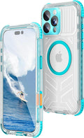 WIFORT for iPhone 16 Pro Max Waterproof Case, Fit for Magsafe Full Body by WIFORT