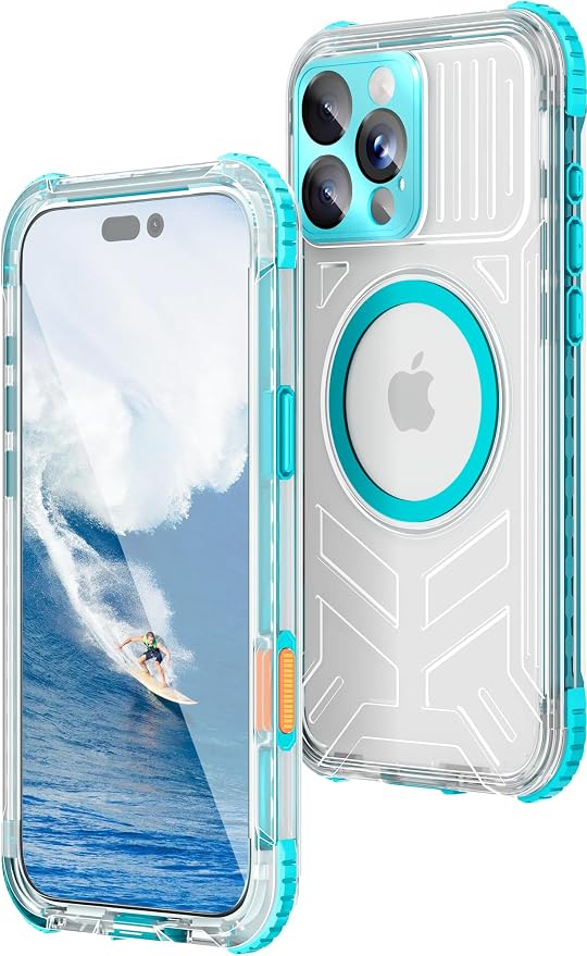 WIFORT for iPhone 16 Pro Max Waterproof Case, Fit for Magsafe Full Body by WIFORT