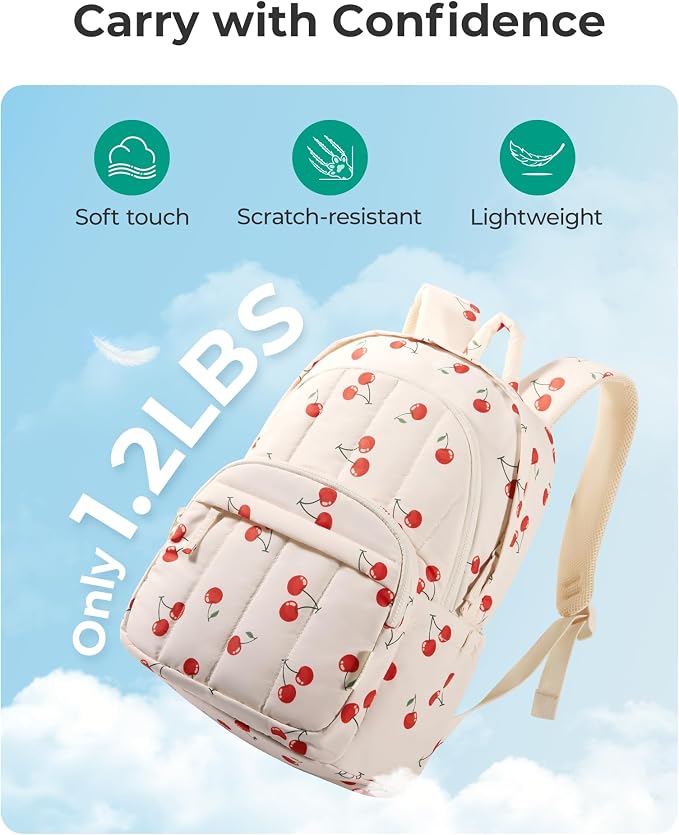 BAGSMART Womens Backpack Small Travel Laptop Backpack - Image 7