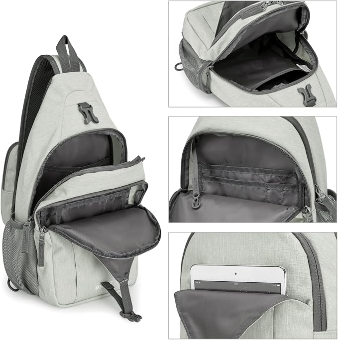 G4Free Sling Bag RFID Blocking Sling Backpack Crossbody Chest Bag Daypack - Image 5