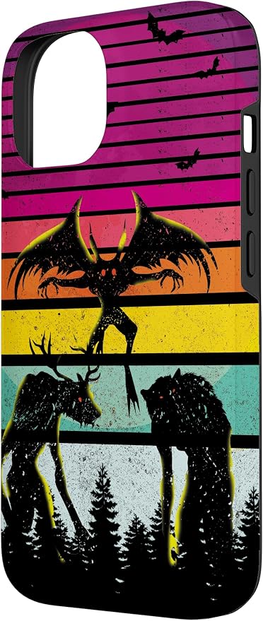 Cryptkin Cute Mothman Cryptid Map Case - Image 2