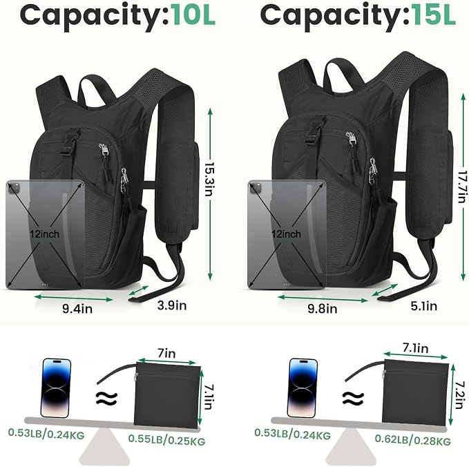 Small Hiking Backpack 10L - Image 5