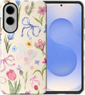 for Samsung Galaxy S25 Edge Case, HL2 Aesthetic Flower Preppy Collage Hybrid 2 by Unknown