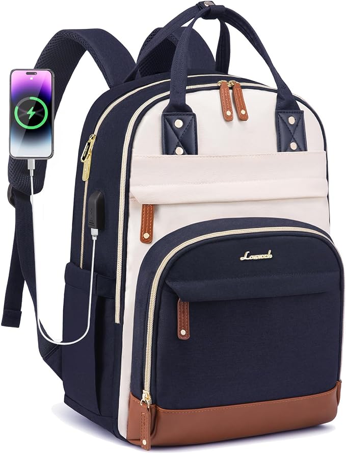 LOVEVOOK Backpack for Women, Laptop Backpack Women, Fits 15.6 Inch Laptop Bag by LOVEVOOK