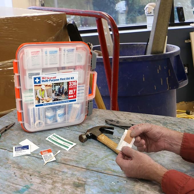 24/7 First Aid OSHA Compliant First aid Kit, All-Purpose 100-Person Emergency - Image 7