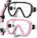 Bairuifu 2-Pack Snorkel Gear for Adults | Enhanced Anti-Fog & Anti-Leak by BAIRUIFU