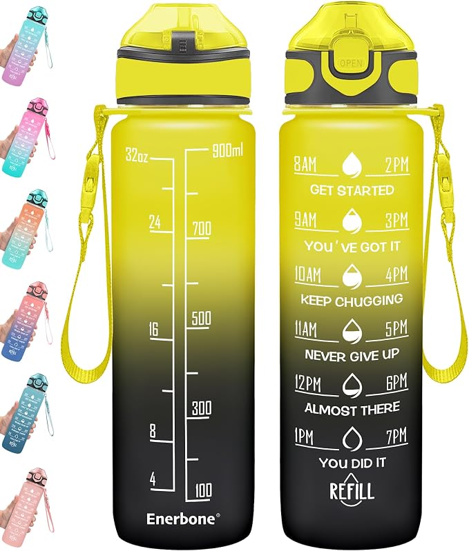 Enerbone 32 oz Drinking Water Bottle by Enerbone
