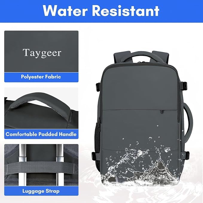 Taygeer Personal Item Backpack for Women, 35L Travel Backpack - Image 6