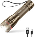WdtPro Rechargeable Flashlights High Lumens, 1 Pack 10H Long Lasting Super by WdtPro