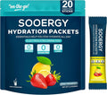 Electrolytes Powder Packets Sugar Free Hydration Packets, Liquid Daily IV by Sooergy