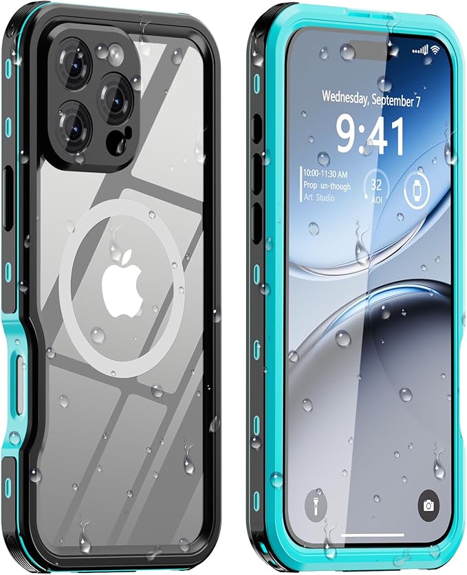 for iPhone 16 Pro Max Case Waterproof | Shockproof Dust Proof Phone Case Cover by LOVEBEIDI